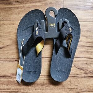 Teva Reflip Strappy Black Sandals